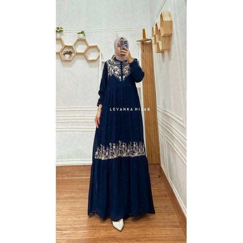 Raisa-001 Gamis Cerutty Babydoll Bordir
